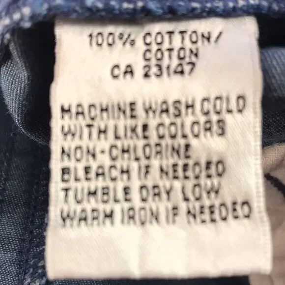 Talbots Pure Cotton Blue Denim Jacket. 10 - Picture 4 of 4